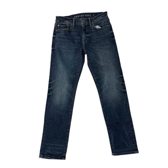 American Eagle Jeans Mens 28x30 Athletic Skinny Straight Airflex Plus AE Denim